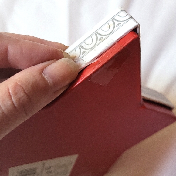 Tipperary Crystal 🎄 JOY Photo Frame Christmas Ornament w/ Hanging Gift Charms! - Picture 9 of 9